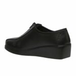 Zapato Cuero Sabrina Ejecutivo Cruz Verde Suela Poliuretano 0875-Ngr - Imagen 4