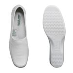 Zapato Cuero Sabrina Sanitario Cruz Verde Suela Goma Termoplástica (Tr) 1086-Bco - Imagen 2