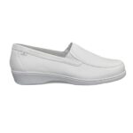Zapato Cuero Sabrina Sanitario Cruz Verde Suela Goma Termoplástica (Tr) 1086-Bco - Imagen 4