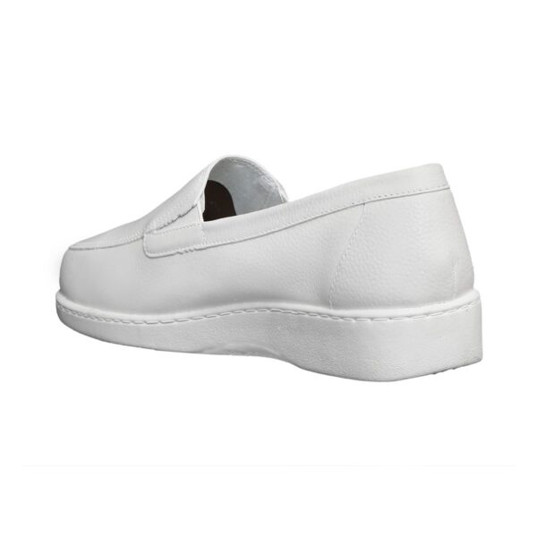 Zapato Cuero Sabrina Sanitario Cruz Verde Suela Poliuretano 1089-Bco - Imagen 4