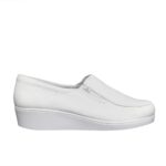 Zapato Cuero Sabrina Sanitario Cruz Verde Suela Poliuretano 1090-Bco - Imagen 4