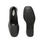 Zapato Cuero Romulo Ejecutivo Cruz Verde Suela Poliuretano 2604-Ngr - Imagen 2