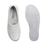 Zapato Cuero Sabrina Sanitario Cruz Verde Suela Caucho 3224-Bco - Imagen 2