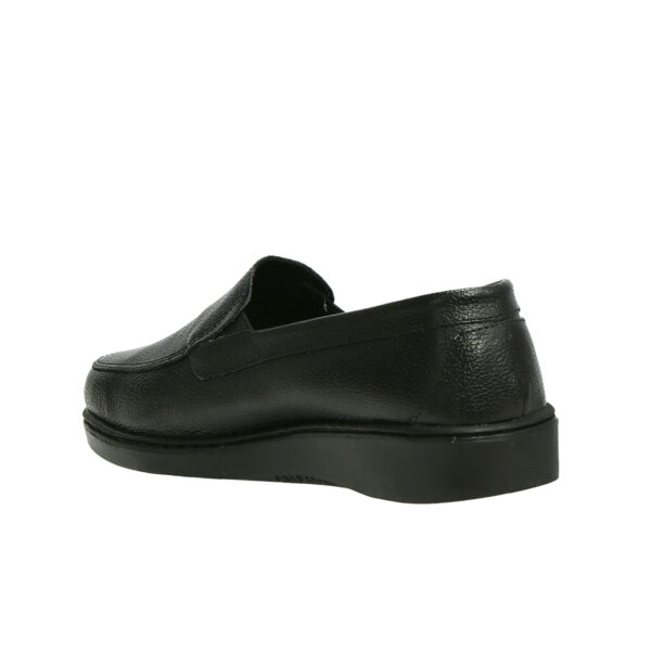 Zapato Cuero Sabrina Ejecutivo Cruz Verde Suela Caucho 3224-Ngr - Imagen 3