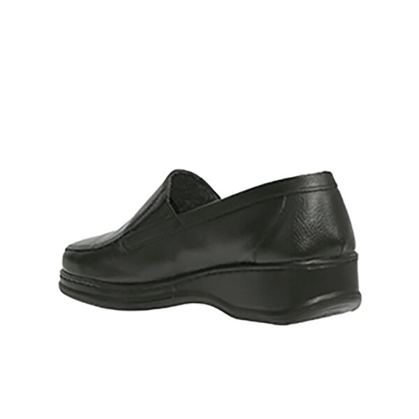 Zapato Cuero Sabrina Ejecutivo Cruz Verde Suela Poliuretano 3254-Ngr - Imagen 3