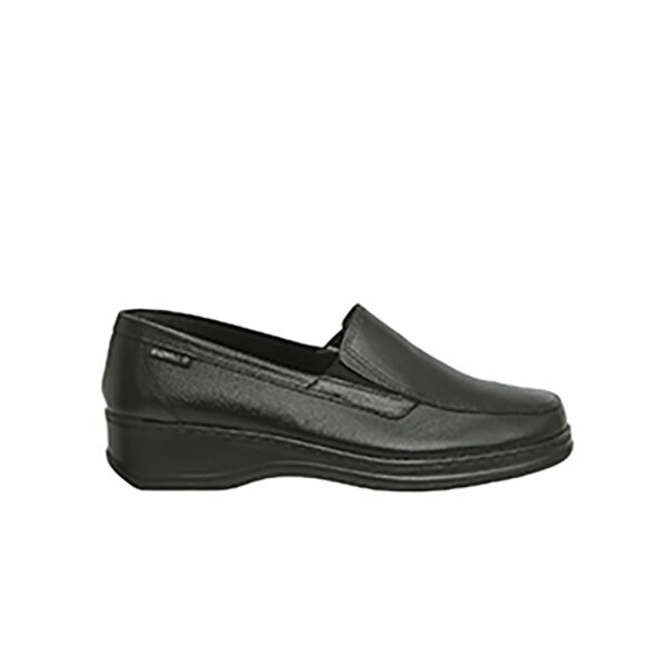 Zapato Cuero Sabrina Ejecutivo Cruz Verde Suela Poliuretano 3254-Ngr - Imagen 4