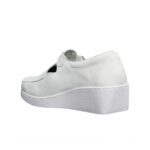 Zapato Cuero Sabrina Sanitario Cruz Verde Suela Poliuretano 3263-Bco - Imagen 3