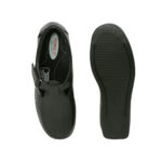 Zapato Cuero Sabrina Ejecutivo Cruz Verde Suela Poliuretano 3263-Ngr - Imagen 4