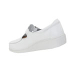 Zapato Cuero Sabrina Sanitario Cruz Verde Suela Poliuretano 3513-Bco - Imagen 4