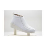 Calzado Rómulo - Zapato Polipiel Babakut Profesional Cruz Verde Suela Poliuretano 6079-Bco