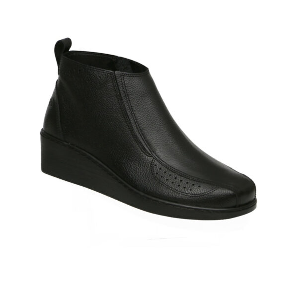 Zapato Cuero Sabrina Ejecutivo Cruz Verde Suela Poliuretano 6225-Ngr - Imagen 3