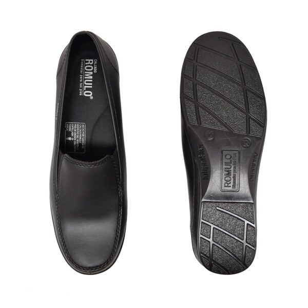 Zapato Polipiel Babakut Profesional Cruz Verde Suela Goma Termoplástica (Tr) 8004-Ngr - Imagen 2