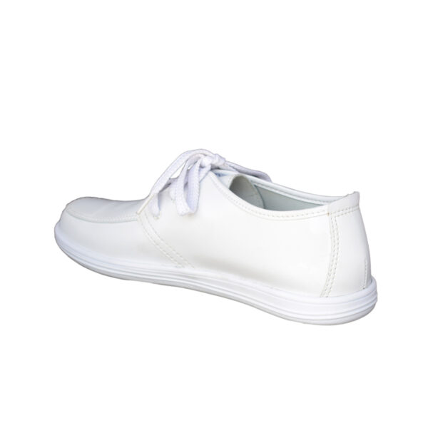 Zapato Polipiel Babakut Profesional Cruz Verde Suela Goma Termoplástica (Tr) 8006-Bco - Imagen 3