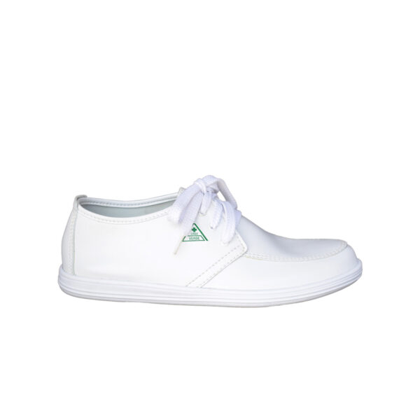 Zapato Polipiel Babakut Profesional Cruz Verde Suela Goma Termoplástica (Tr) 8006-Bco - Imagen 4