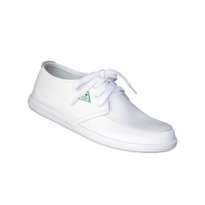 Calzado Rómulo - Zapato Polipiel Babakut Profesional Cruz Verde Suela Goma Termoplástica (Tr) 8006-Bco