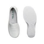 Zapato Cuero Sabrina Sanitario Cruz Verde Suela Poliuretano 8820-Bco - Imagen 4