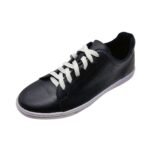 Zapato Cuero Romulo Deportivo Cruz Verde Suela Caucho 9077-Ngr - Imagen 4