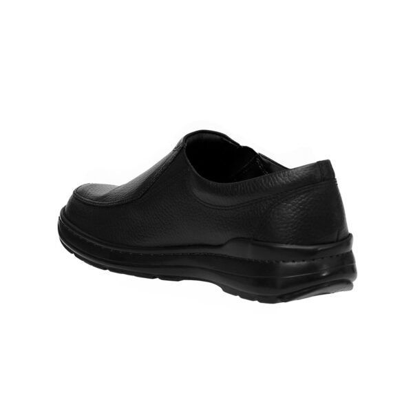 Zapato Cuero Softy Ejecutivo Cruz Verde Suela Poliuretano 9252-Ngr - Imagen 3