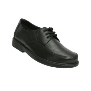 Calzado Rómulo - Zapato Cuero Romulo Ejecutivo Cruz Verde Suela Poliuretano 9326-Ngr