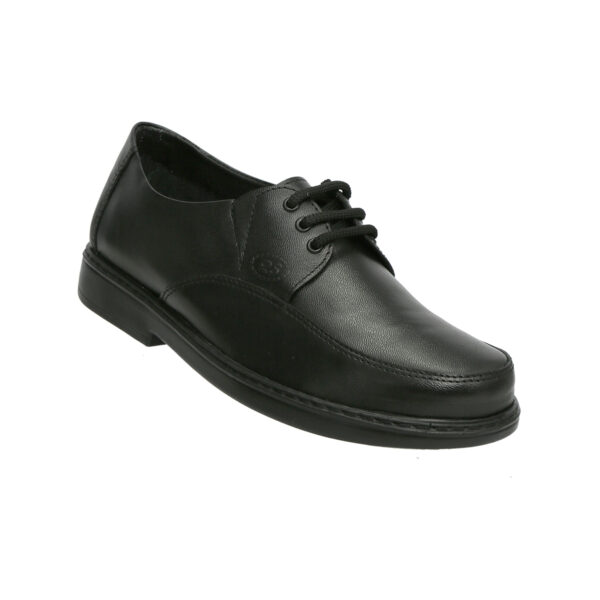 Zapato Cuero Romulo Ejecutivo Cruz Verde Suela Poliuretano 9326-Ngr Calzado Rómulo - Zapato Cuero Romulo Ejecutivo Cruz Verde Suela Poliuretano 9326-Ngr