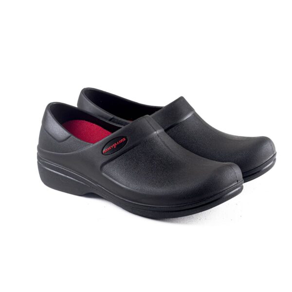 Calzado Rómulo - Sueco Pu Inyectado Profesional Cruz Verde Suela Poliuretano Sueph-Ngr